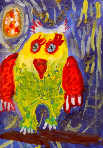 Праздничная сова, Варвара Богачёва copy.jpg