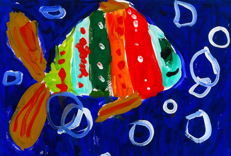 75, Разноцветная рыбка, Георгий Кукало.jpg