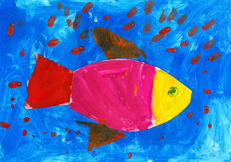 Розовая рыба, Мария Верес.jpg