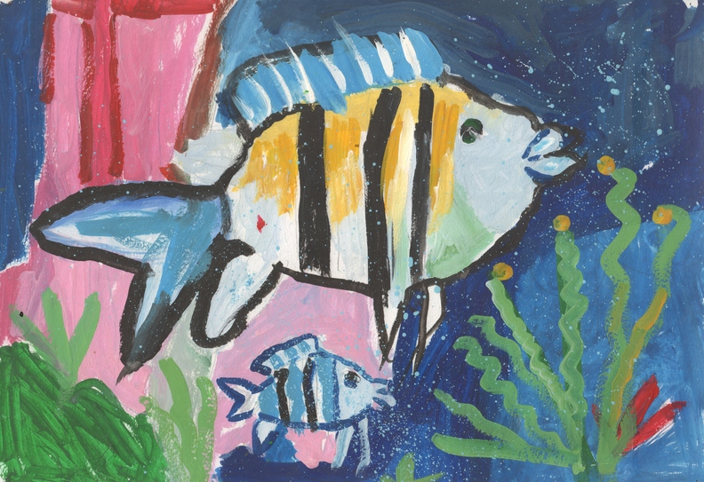 16643 Поліна Голубан. Вік 5 років. Підводний світ. Номінація-живопис. Техніка-гуаш..jpg