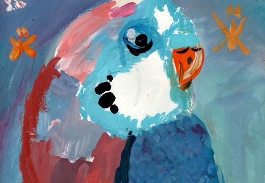 Блакитний папуга