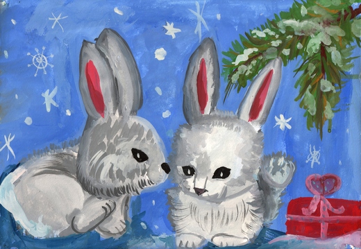 Рождественские кролики