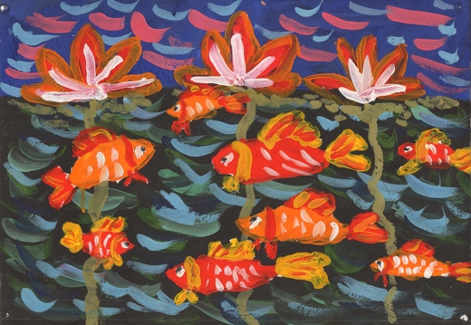 Восемь рыбок 