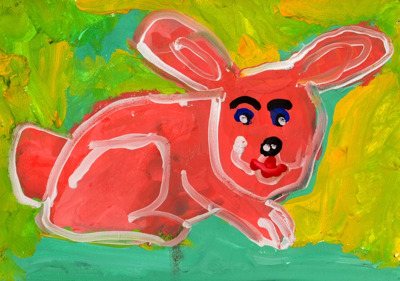 3108.Розовый кролик.Мария Клияненкоtiff.jpg