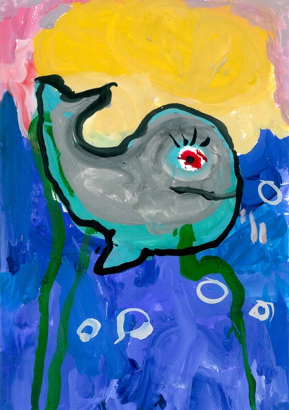 В синем море серый кит, Бебнива Арина.jpg