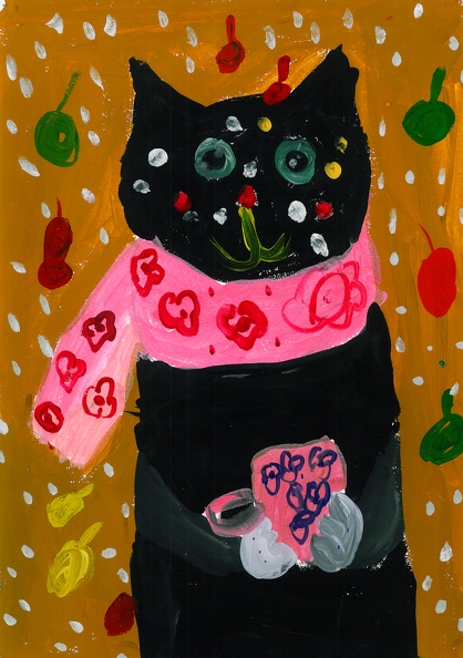 75, Черный кот, Кира Кошелюк.jpg