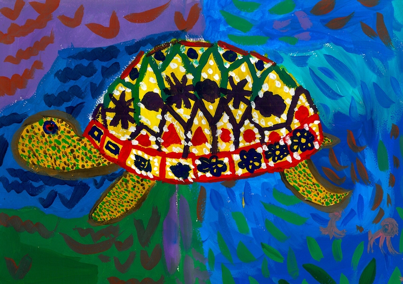 147, Цветная черепаха, Валерия Дрогомирецкая.jpg