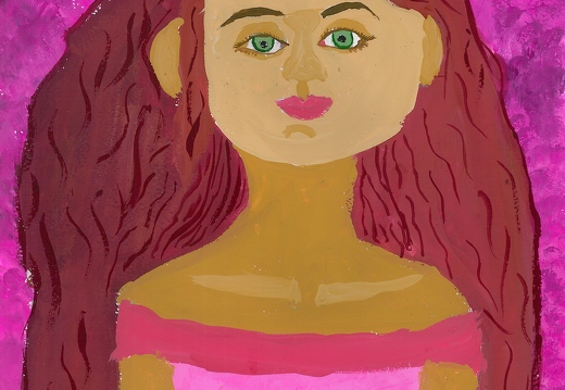 Девушка в розовом