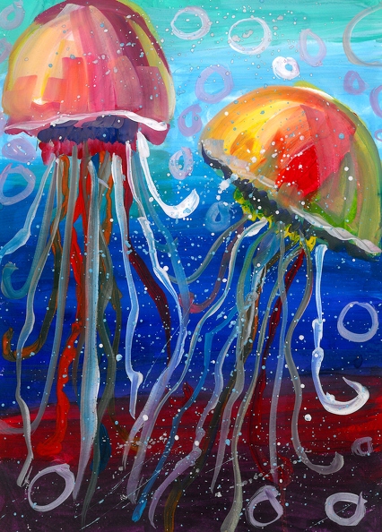 199,Радужные медузы.  Данил Яцюта.jpg