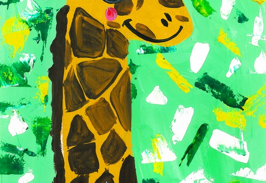 Голубоглазый жираф