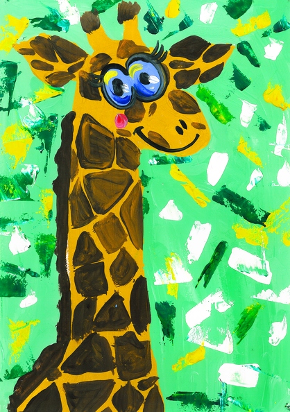 75, Голубоглазый жираф, Александра Жвава.jpg