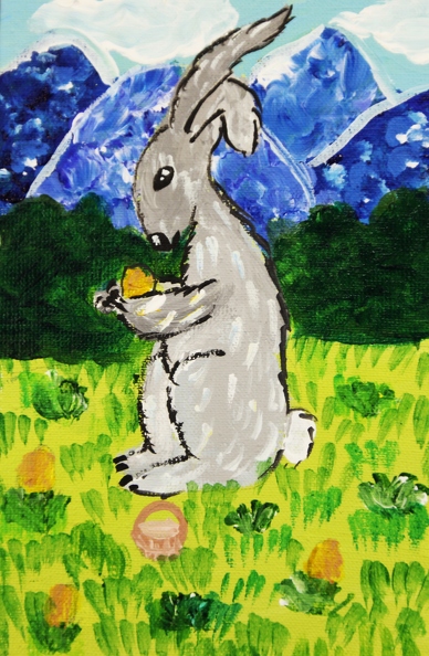 Пасхальный кролик, Дарья Миненко.JPG