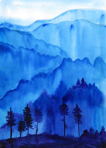 Голубые горы, Полина Калайдова.jpg