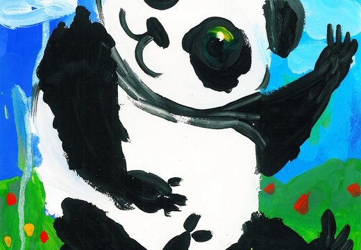 Привет, я панда