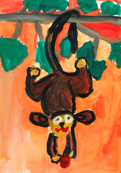Шустрая обезьянка, Мария Капустина.jpg