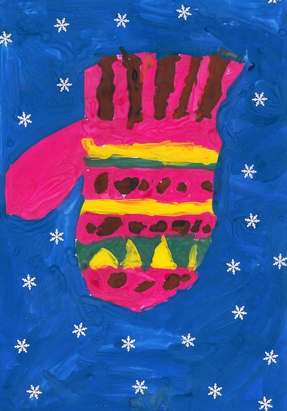 Моя большая рукавичка, Вера Трофимова, 4 года.jpg