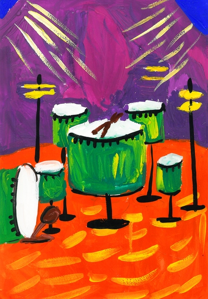 Зелёные барабаны, Виктория Миляева.jpg