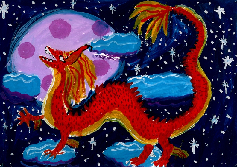  Китайский дракон, Александра Коткова.jpg