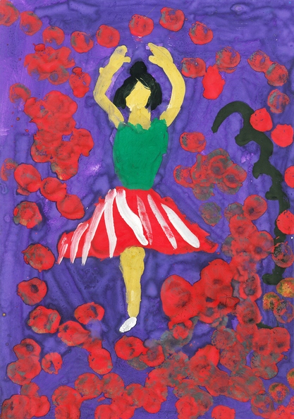 Балерина вишневая, Вероника Торубарова.jpg