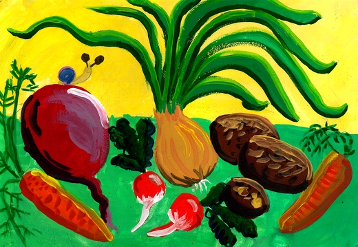 Овощной натюрморт