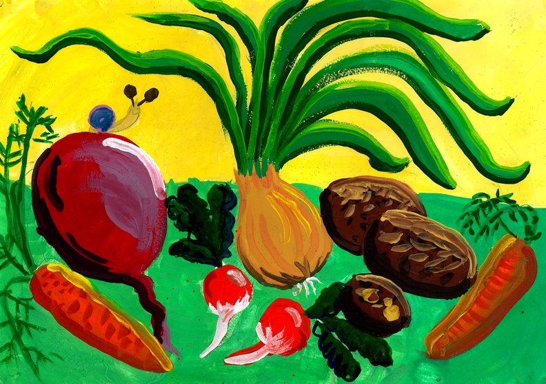 Овощной натюрморт, Маша Дроботjpg.jpg