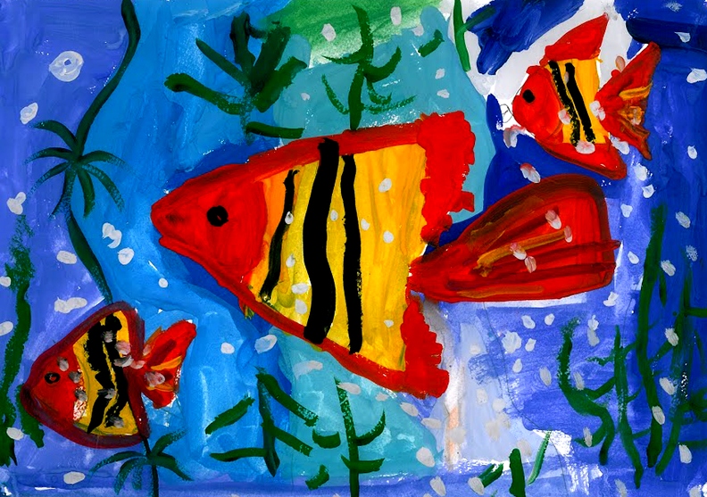 Тропические рыбки, Настя Саленко.jpg