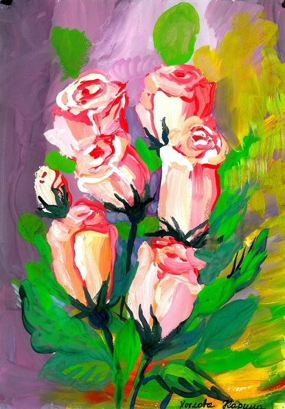 Розовы розы. Карина Хохлова.jpg