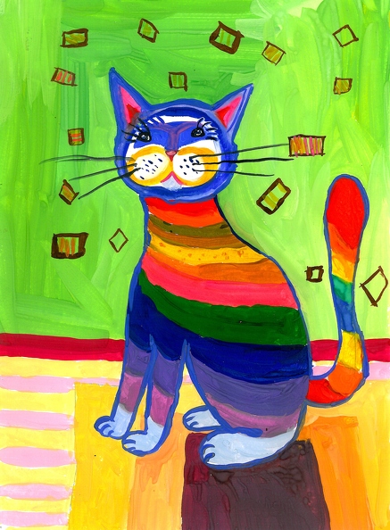 Радужный кот. Мария Куцаева.jpg