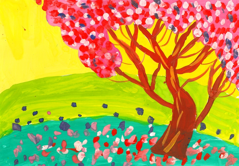 Весеннее дерево, Дарья Питель.jpg