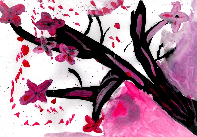 Цветущая вишня, Алиса Винниченко.jpg