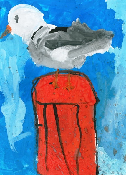 Морская чайка, Арина Кошлата.jpg