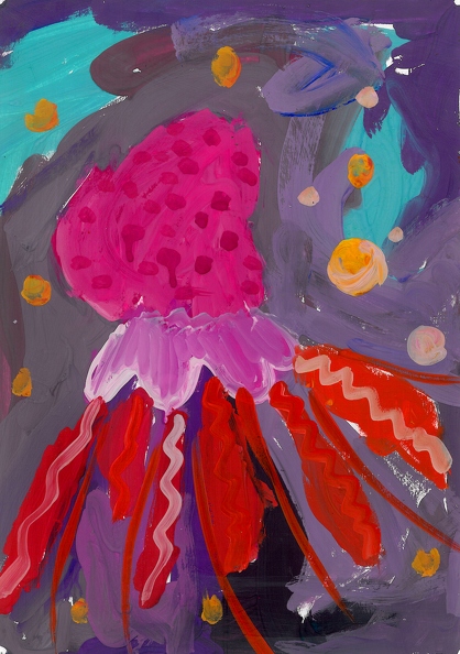 Розовая медузка, Анна Горбань.jpg