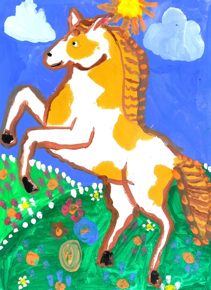 Белая лошадь, Иванна Дурицкая.jpg