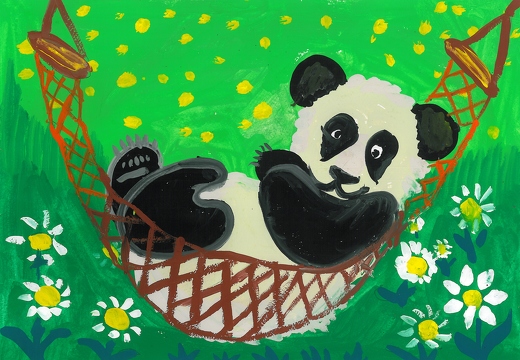 Панда на отдыхе
