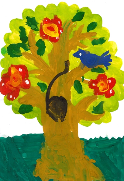 Цветущее дерево, Федор Баклан.jpg