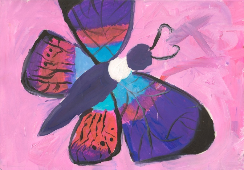 10357 Алиса Шупер. Полет бабочки. Возраст - 5 лет. Номинация - живопись. Техника - гуашь.jpg