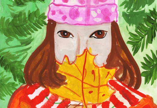 Дівчинка - осінь