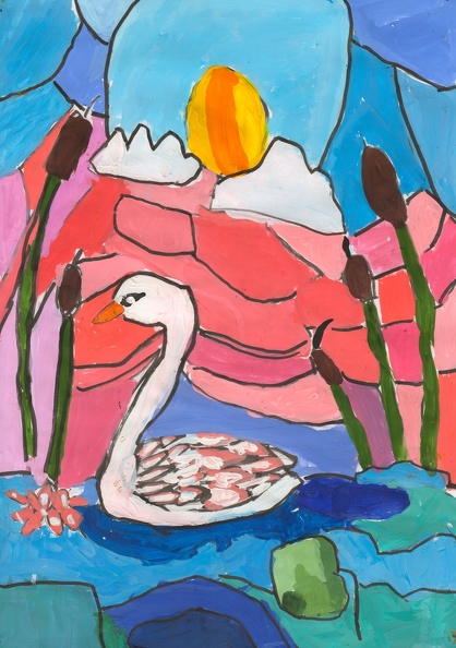 10357 Марія Місан. Вік 7 років. Лебедине озеро. Номінація - живопис. Техніка - гуаш.jpg