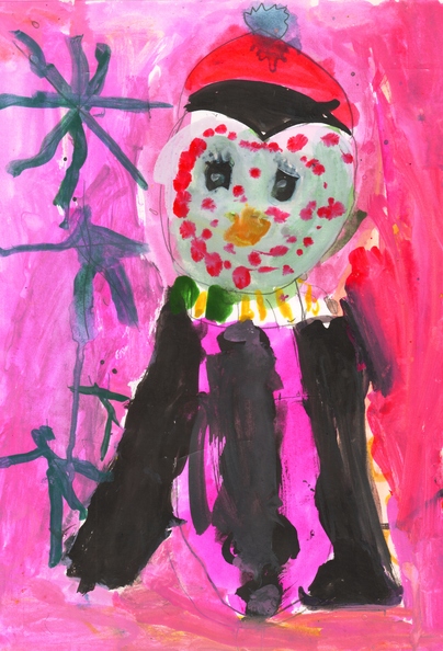 12164 Міла Лопатіна. Вік 4 роки. Веселий пінгвін. Номінація-живопис..jpg