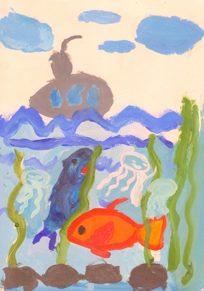 16643 Анастасія В_юн. Вік 6 років. Підводний світ. Номінація живопис. Техніка - гуаш..jpg