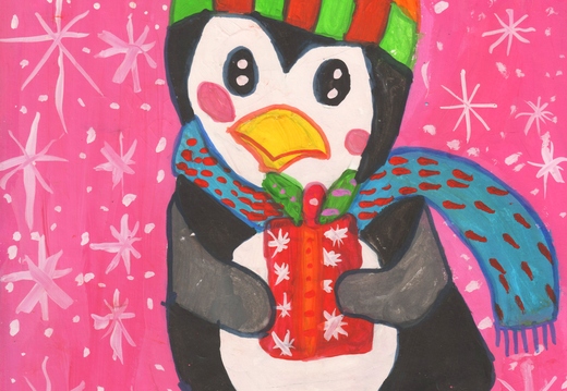 Щасливий пінгвін