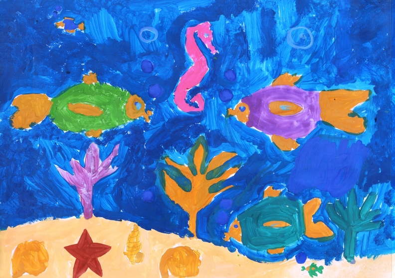 12164 Ксенія Натха. Вік 8 років. Підводний світ. Номінація-живопис. Техніка-гуаш..jpg