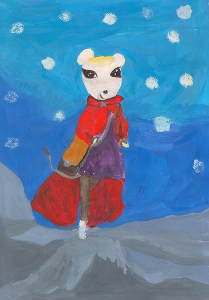 10357 Маргарита Савчук. Вік 9 років. Хоробра миша. Номінація-живопис. Техніка-гуаш..jpg