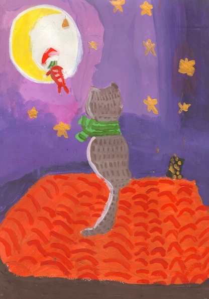 10357 Марія Місан. Вік 9 років. Кіт на даху. Номінація-живопис. Техніка-гуаш..jpg