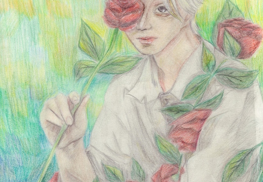 Хлопець з трояндами