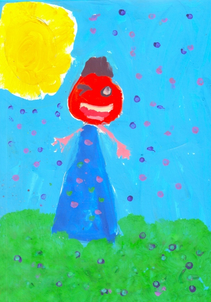 18020. Автор - Олешко Софія. Вік 6 років. Моя іграшка. Номінація - живопис. Техніка - гуаш..jpg