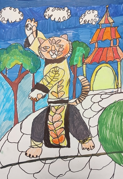 4-4814 Марія Ратнікова.Вік 6 років.Тигриця. Номінація графіка.Техніка фломастери.jpg