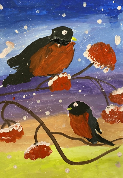 4814.Софія Микитюк.Вік 9 років.Птахи.Номінація живопис.Техніка гуаш..jpg