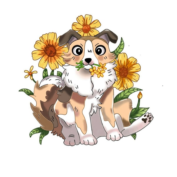 01-821. Автор - Цвірова Альона. Вік 12 років. Собака. Номінація - комп_ютерна графіка.jpg