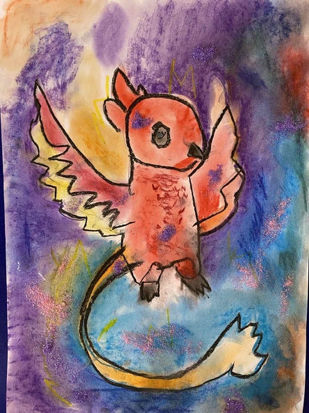 02-4814.Лев Симоненко.Вік 6 років.Птах.Номінація графіка. Техніка пастель_.jpg